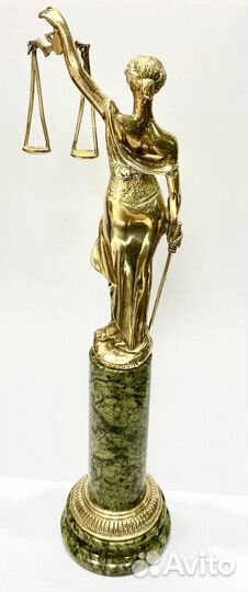 Статуэтка. Фемида. Бронза. Камень