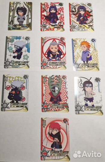 Карты Наруто
