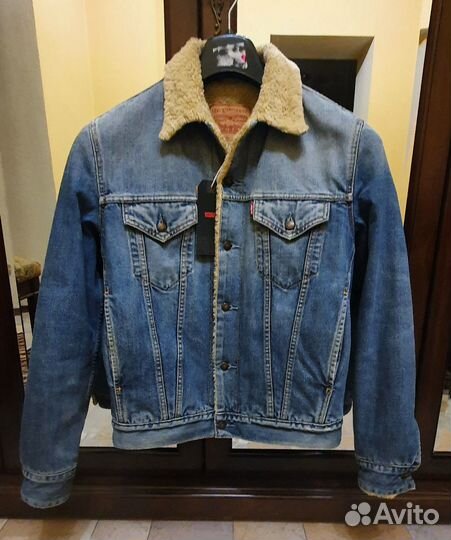 Джинсовая куртка с мехом Levi'S
