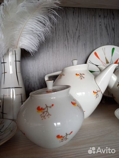 Лфз чашка чайник форма утро СССР