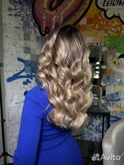 Прическа укладка макияж полный образ