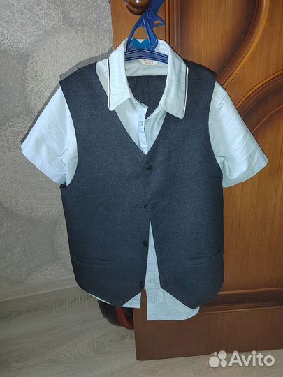 Школьный костюм для мальчика 140