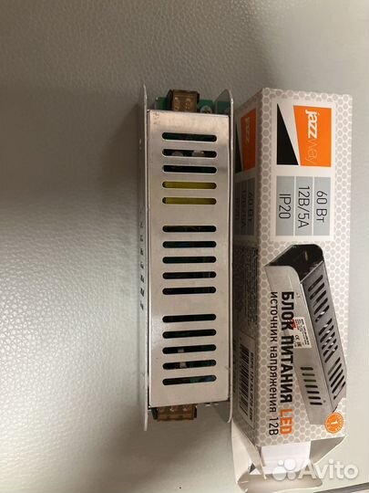 Блок питания на 12 вольт 60 ват 5 ампер