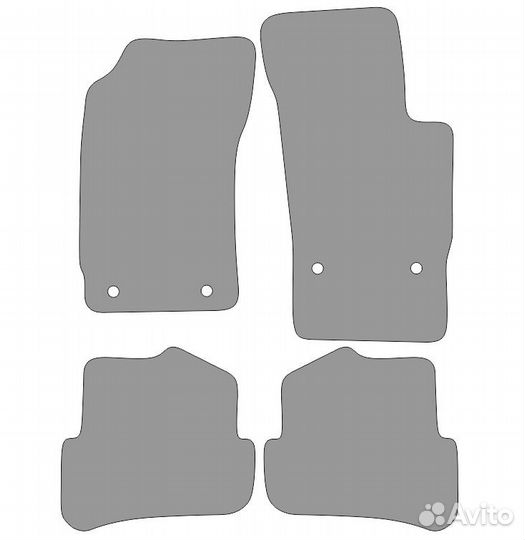 Автоковрики EVA для audi A 1 2010