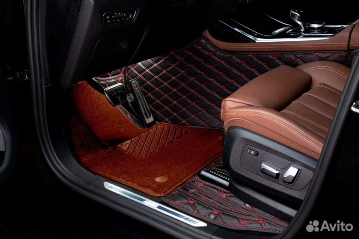 3D Коврики BMW X7 X5 X6 X4 X3 из Экокожи