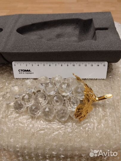 Swarovski Silver Crystal weintraube