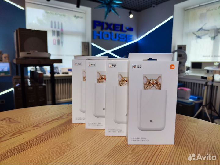 Портативный фотопринтер Xiaomi Mijia AR zink, белы