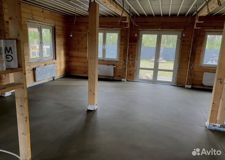 Полусухая стяжка полов