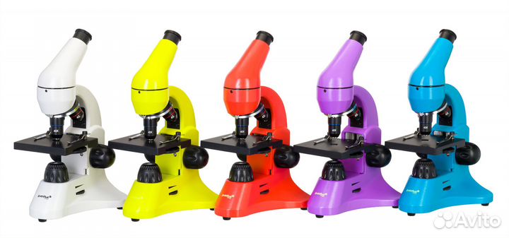 Микроскоп Levenhuk Rainbow 50L Lime\Лайм
