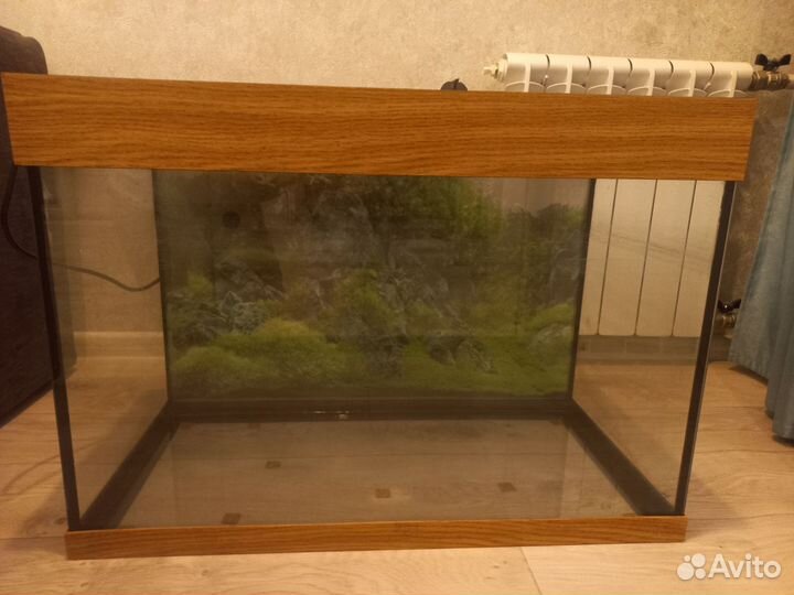 Аквариум 70*35*50 см на 110 л с фильтром