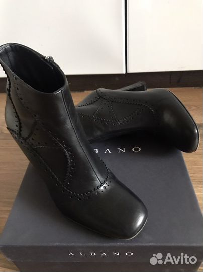 Ботильоны Albano, 37 размер, натуральная кожа