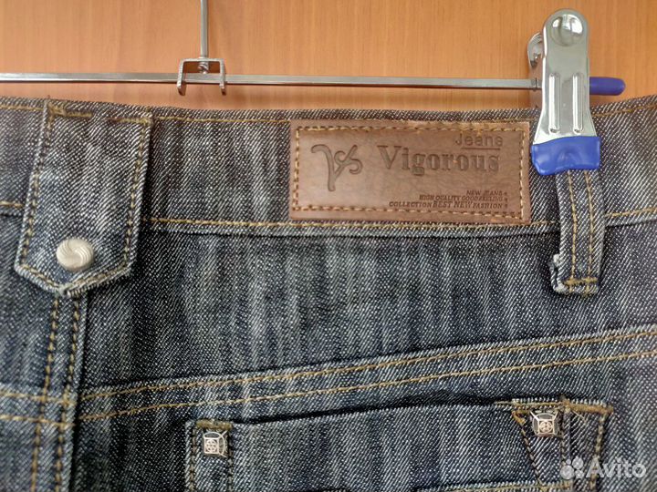 Мини-юбка джинсовая серая 46 разм