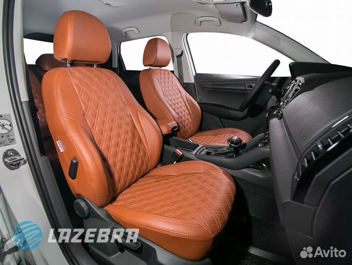 Чехлы из экокожи для Skoda Karoq