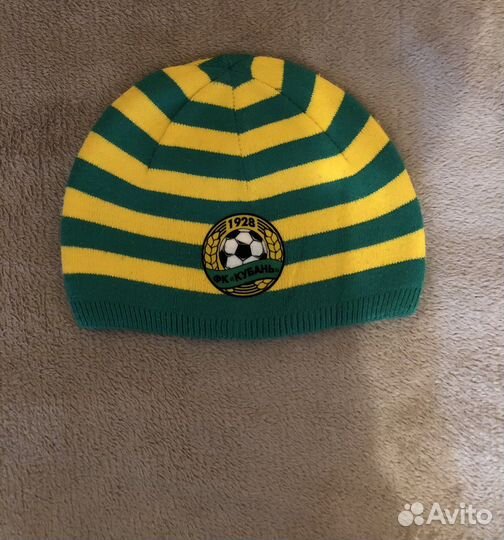 Шапка футбольная фк Кубань