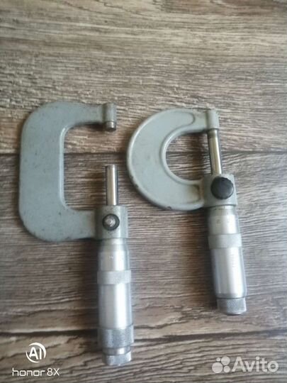 Инструменты 0-25, 25-50,100-125,125,150