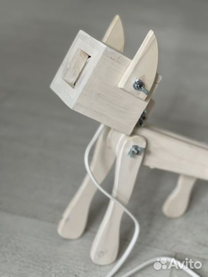 Светильник настольный Собака