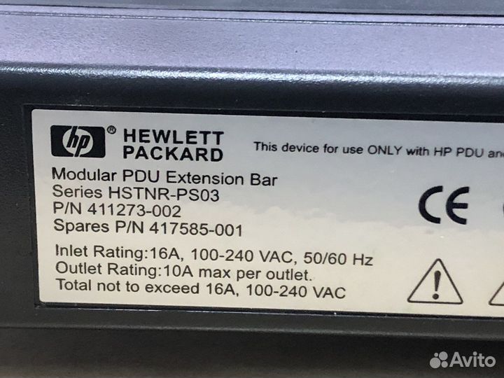 Блок розеток HP 411273-002 417585-001 hstnr-PS03