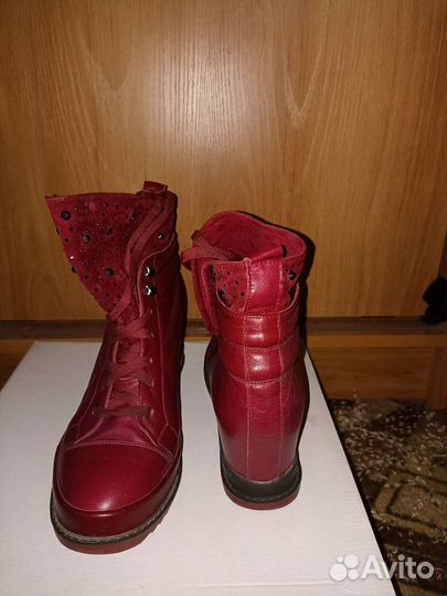 Ботильоны натуральная кожа 39размер