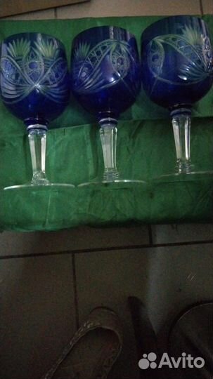 Хрустальные фужеры