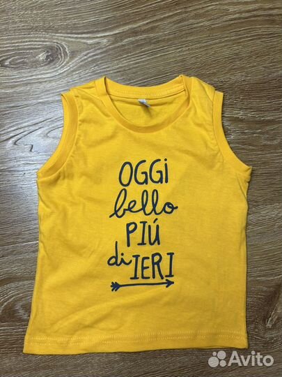 Майка для мальчика 24 мес idexe