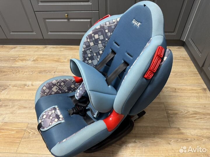 Кресло автомобильное детское Siger IsoFix
