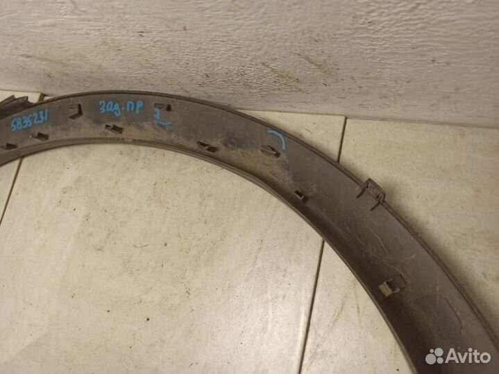 Накладка заднего крыла правого