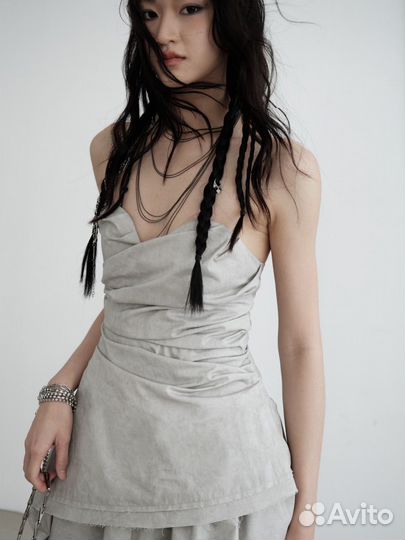 Хлопковый топ и брюки женские