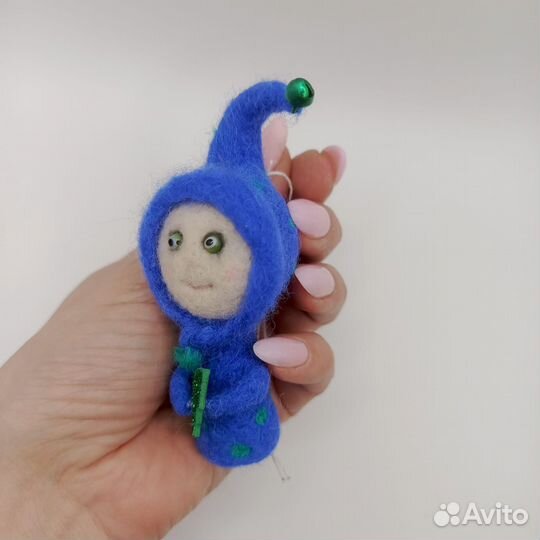 Девочка из шерсти ручная работа