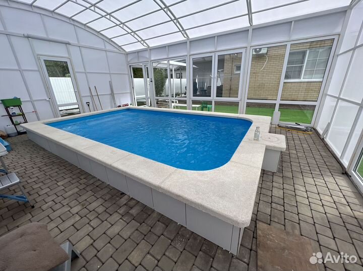 Бассейн на дачу 3х7