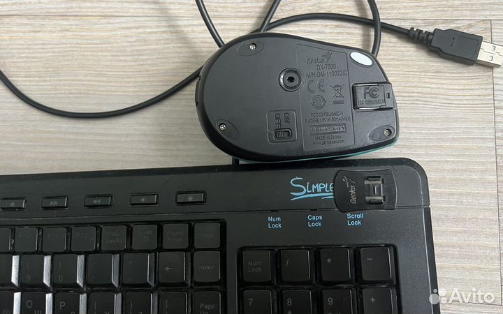 Клавиатура проводная Simple s6