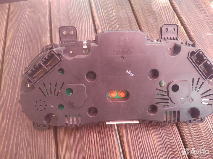 Панель приборов Hyundai Solaris