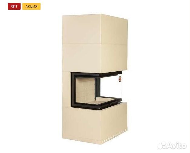 Камин родос 800 слоновая кость