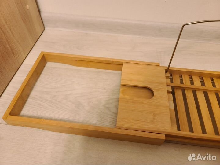 Столик поднос для ванной