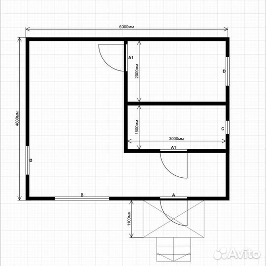 Каркасный дом 
