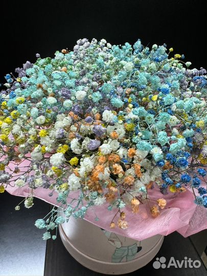 Композиция из гипсофилы