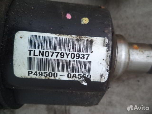 Полуось передняя R Hyundai Sonata 5 NF 495000A560