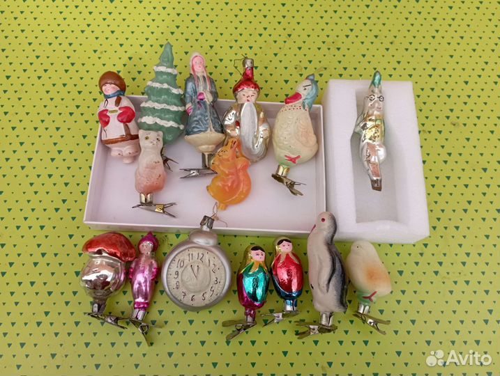 Елочные игрушки СССР