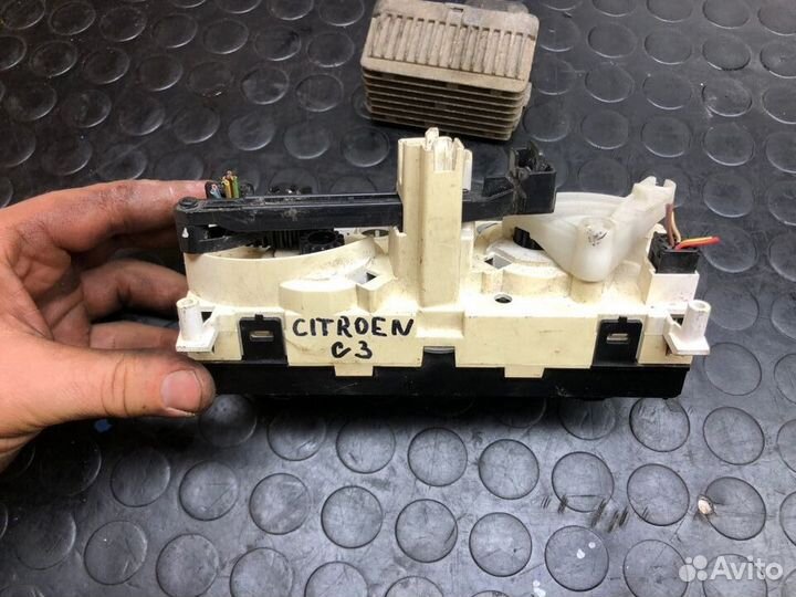 Блок управления климат-контролем Citroen C3