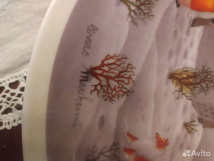 Тарелка декоративная. Чехия