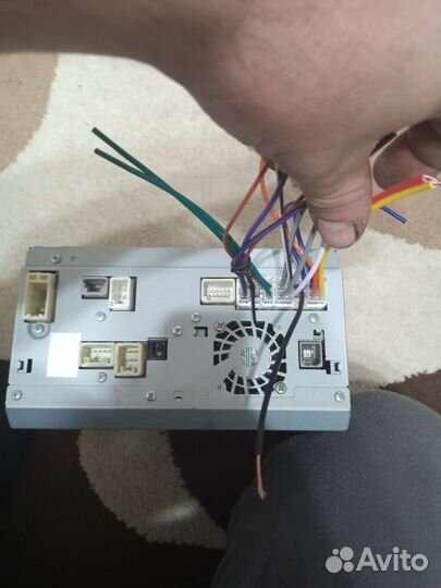 Штатная магнитола для таёта prado