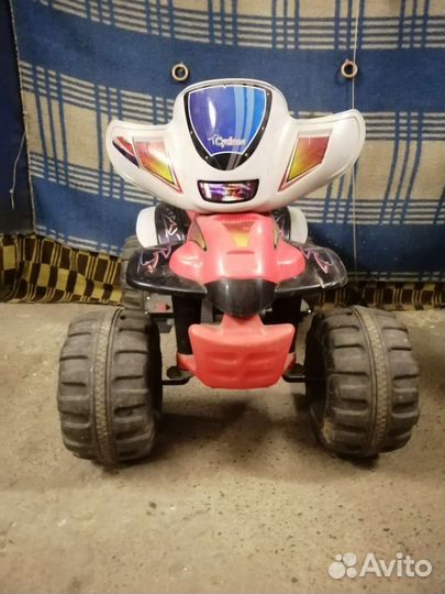 Детский квадроцикл на аккумуляторе бу