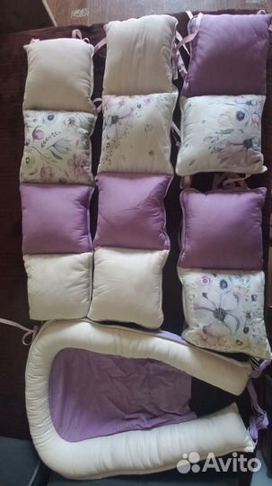 Бортики в детскую кроватку