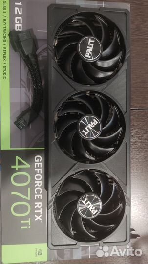 Видеокарта rtx 4070ti