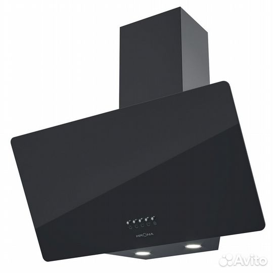 Krona steel polly 600 black PB вытяжка