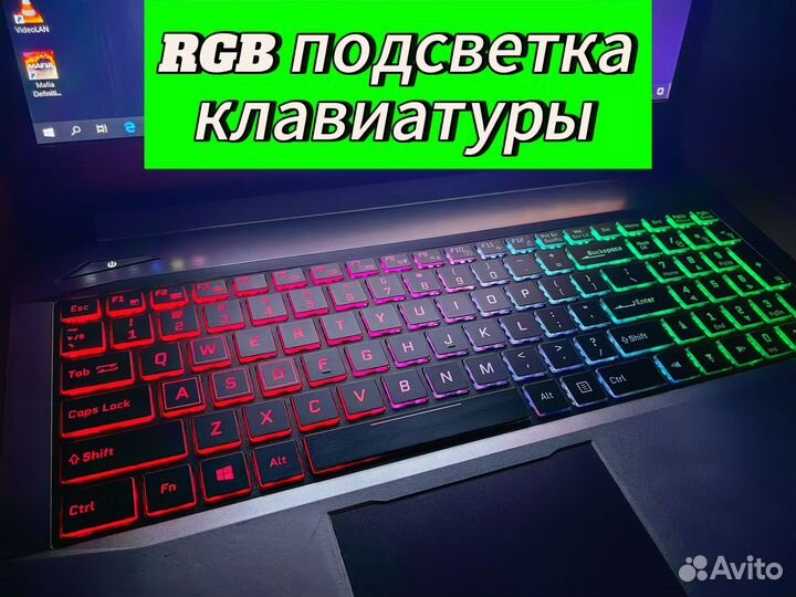 Игровой ноутбук i7 / GTX 1050 Ti игры + работа
