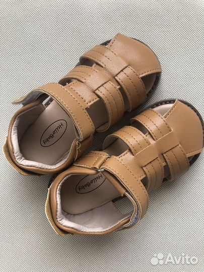 Сандалии летние кожаные детские Aliexpress, 25