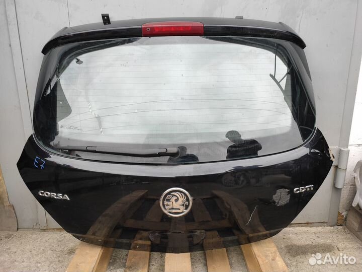 Крышка багажника на Opel Corsa D 3Д Z20R