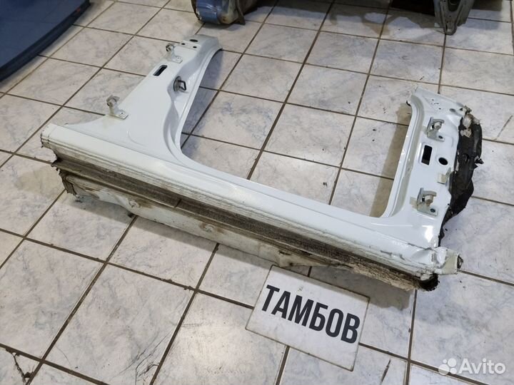 Правый порог со стойкой фольксваген поло седан 16