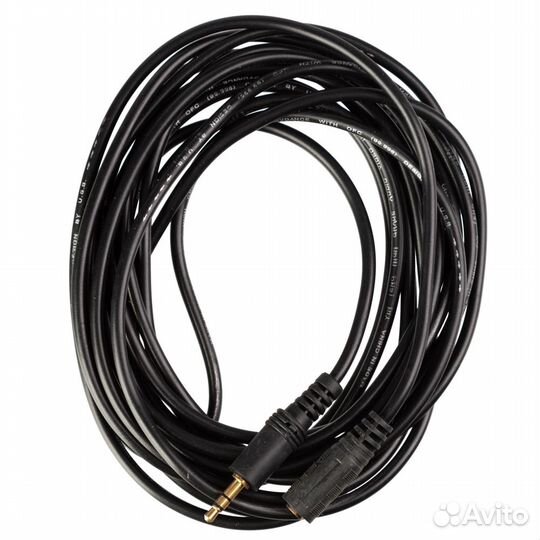 Удлинитель аудиокабеля PWR (jack 3.5), 5m
