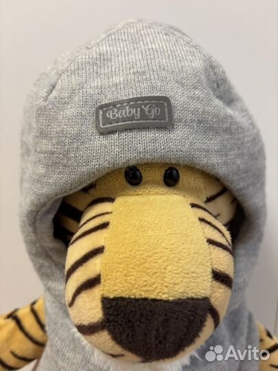 Шапка шлем на мальчика